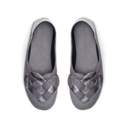 Elskling Slipper | Soft Leather | Slate Grey