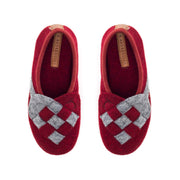 "Lille Elskling" Girls Felt Slippers | Red