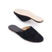 Elskling Mule | Suede | Black