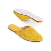 Elskling Mule | Suede | Sol Yellow