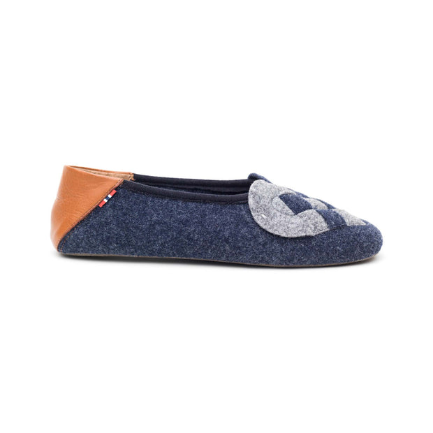 Elskling Slipper | Felt | Blue