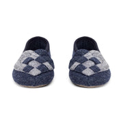 "Lille Elskling" Girls' Felt Slippers | Blue