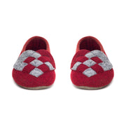 "Lille Elskling" Girls Felt Slippers | Red