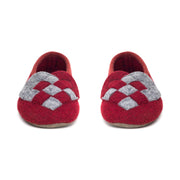 "Lille Elskling" Girls Felt Slippers | Red