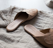 Elskling Mules | Leather | Nude