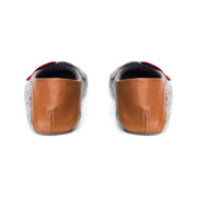Elskling Slipper | Felt | Grey/Red