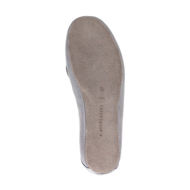 Elskling Slipper | Soft Leather | Slate Grey