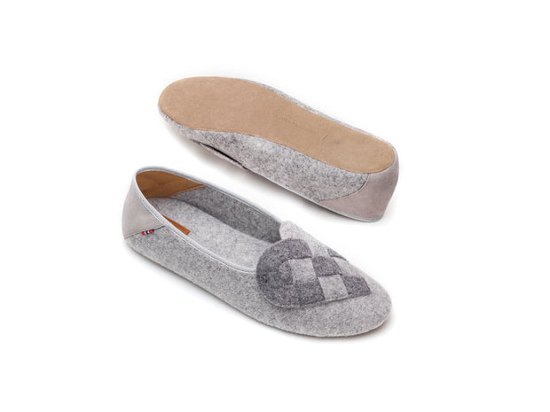 Elskling Slipper | Felt | Grey