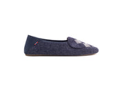 Elskling Slipper | Felt | Navy