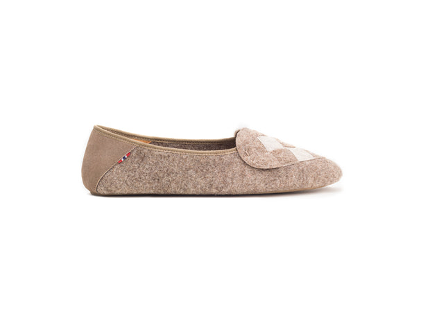 Elskling Slipper | Felt | Oatmeal