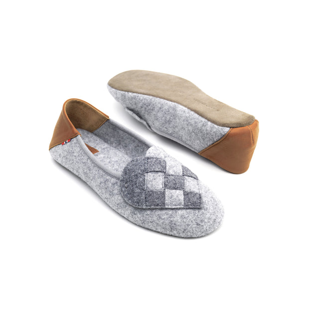 Elskling Slipper | Felt | Light Grey