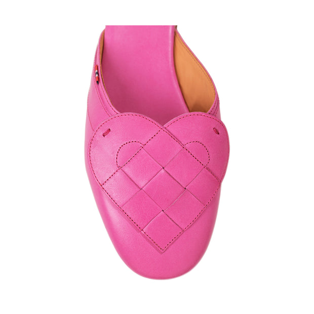 Elskling Mule | Leather | Hot Pink