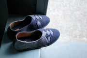 Henrik | Men's Slippers | Wool Felt | Navy