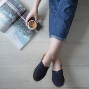 Henrik |  Mule / Slip-On  | Nubuck | Midnight Blue