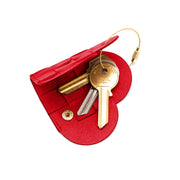 Elskling | red leather key ring