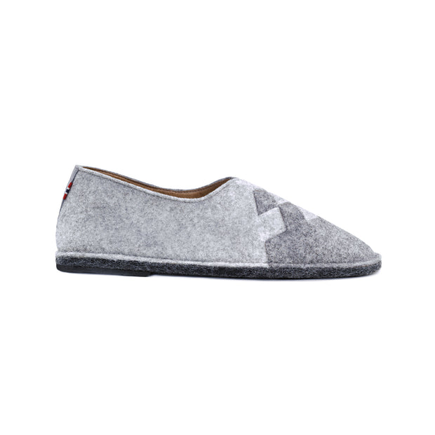 Henrik | Men's Slippers | Wool Felt | Grey