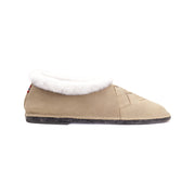 Henrik | Shearling Slippers | Suede & Shearling | Sand