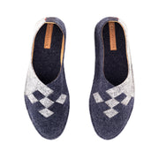 Henrik | Men's Slippers | Wool Felt | Navy