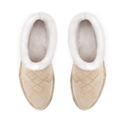 Henrik | Shearling Slippers | Suede & Shearling | Sand