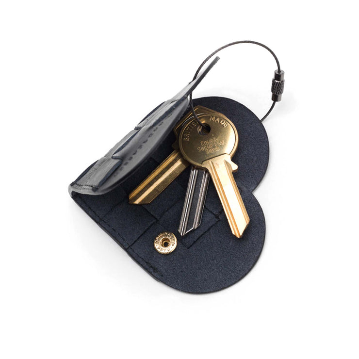 Elskling Key Ring | Leather | Black